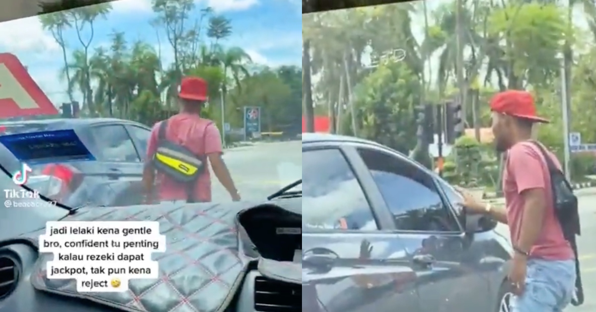 Ketuk Pintu Kereta Minta Nombor, Taktik Mengorat Lelaki Ini Buat Wanita Rasa Tidak Selamat