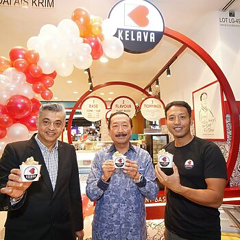 Jenama Aiskrim Vegan Tempatan, Kelava Buka Kedai Pertama Di Berjaya Times Square
