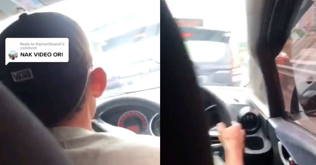 'Serius Tenang Betul' - Telatah Lelaki Ini Selepas Rakannya Langgar Kereta Buat Netizen Terhibur