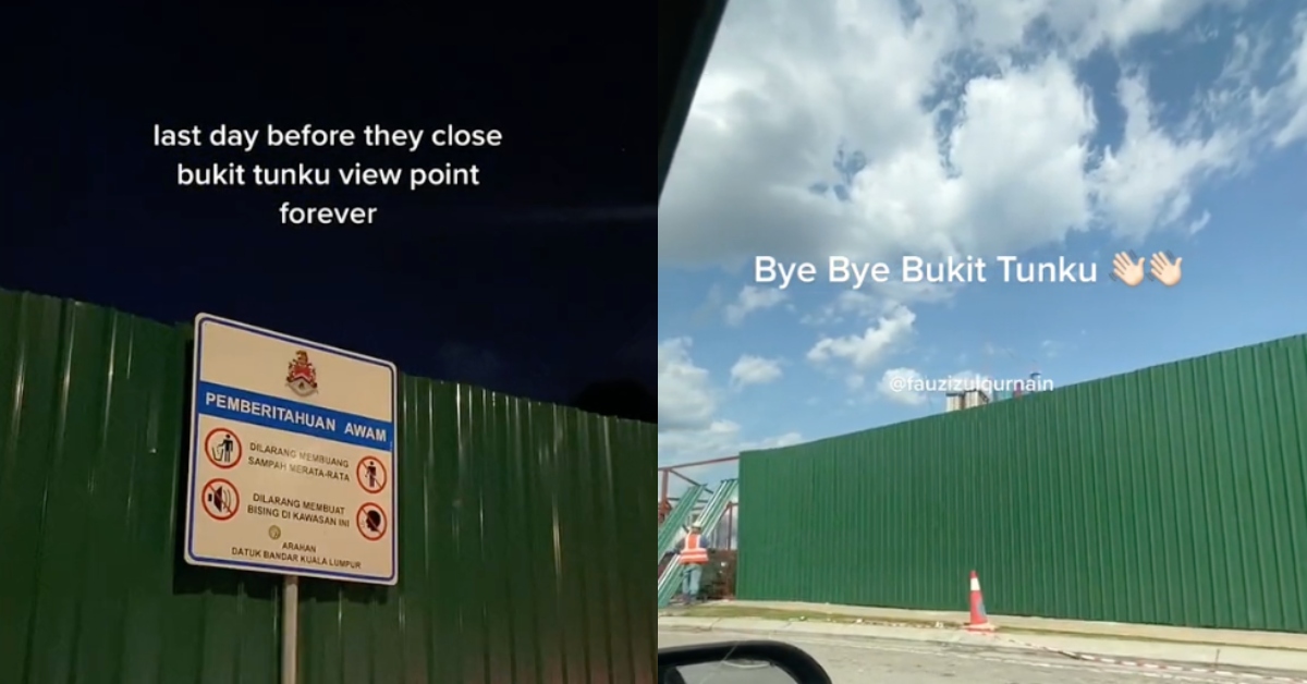 Jadi Tempat 'Healing' Sejak 2019, Netizen Sedih Bukit Tunku Viewpoint Ditutup