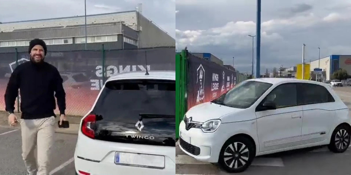 Gerard Pique Tenang Pandu Renault Twingo Selepas Disindir Dalam Lagu 'Diss-Track' Shakira