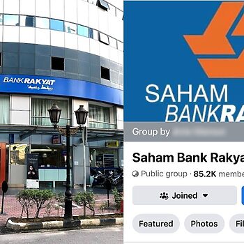 Konsisten Tawar Dividen Yang Tinggi, Netizen Hasilkan 'Group' Jual Beli Saham Bank Rakyat