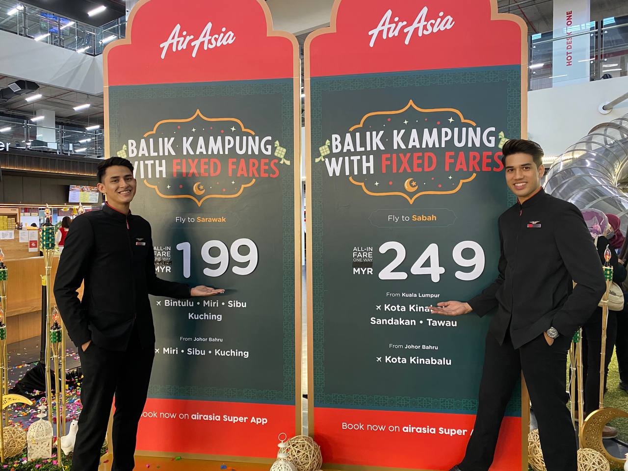 AirAsia Lancarkan Kempen 'Balik Kampung', Tawar Harga Tambang Tetap Ke Sabah Sarawak Mulai Hari Ini