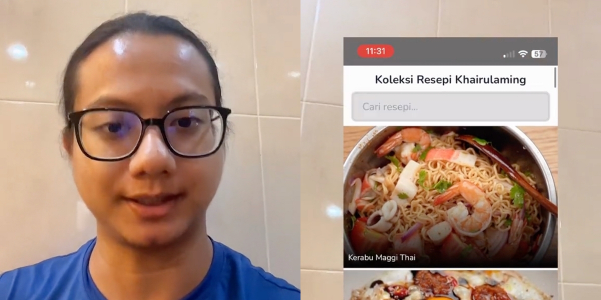 Mudahkan Orang Ramai Buat Carian, Lelaki Ini Bina 'Website' Resipi Masakan Khairul Aming
