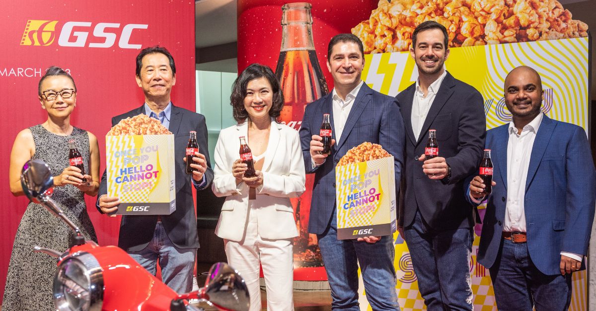 Coca-Cola Umum Perjanjian Strategik Bersama Pawagam Golden Screen Cinemas