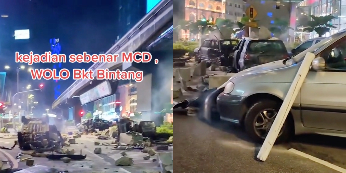 Kemalangan Teruk Didakwa Berlaku Di Bukit Bintang Undang Tanda Tanya Ramai