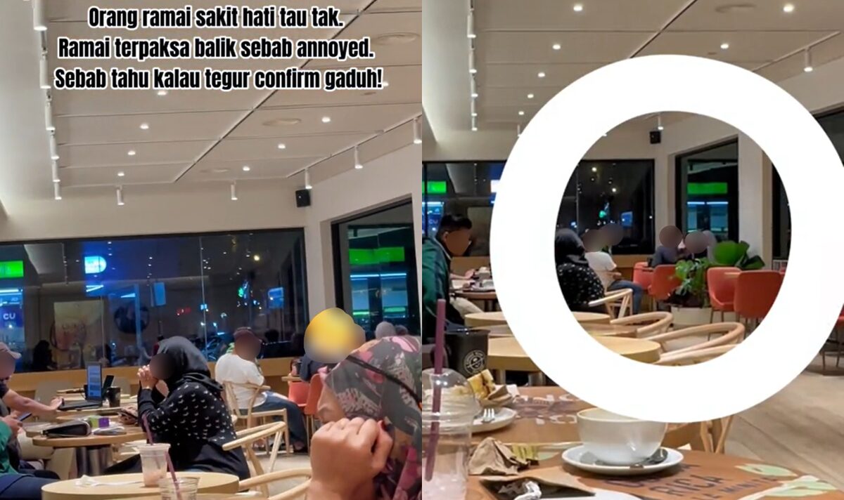 Biarkan Sejam Anak Memekik Dalam Restoran, Tindakan Ibu Bapa Ini Tenang Berborak Buat Netizen Berang