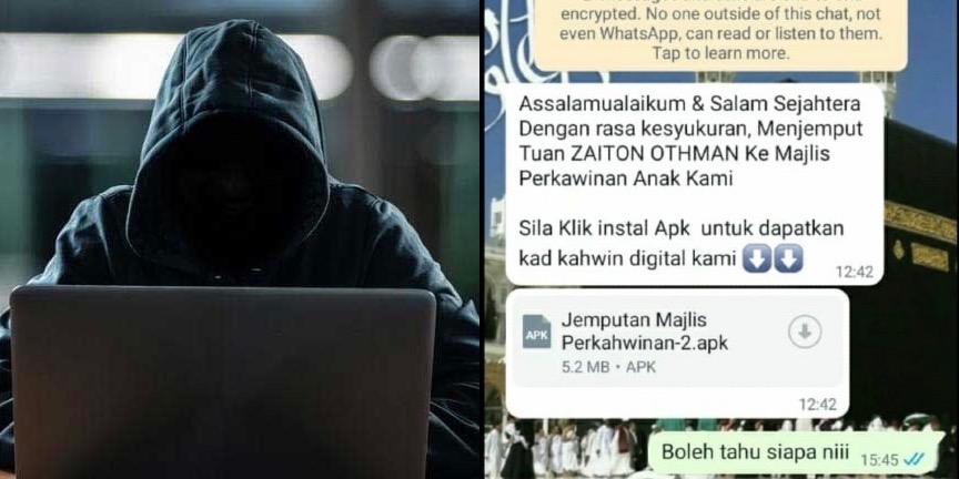 Disangka Kad Kahwin Digital, Ini Taktik Terbaru Scammer Guna APK Untuk Pancing Data Pengguna