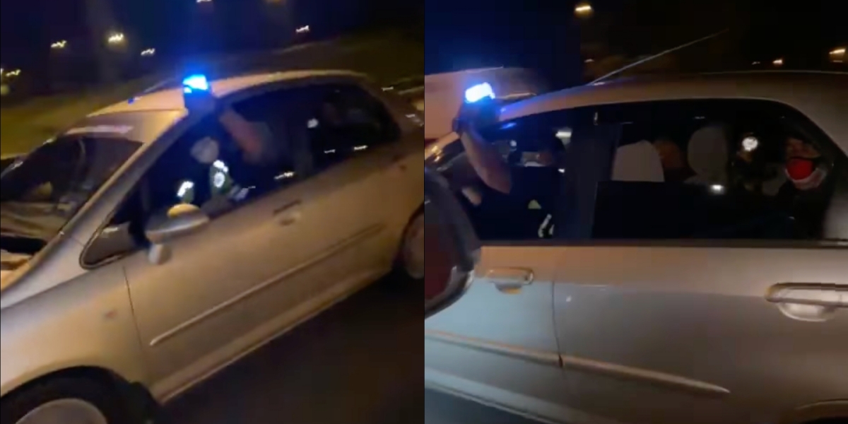 Menyamar Jadi Polis Dan Kejar Orang Awam, Pemandu Serta Penumpang Honda City Diburu