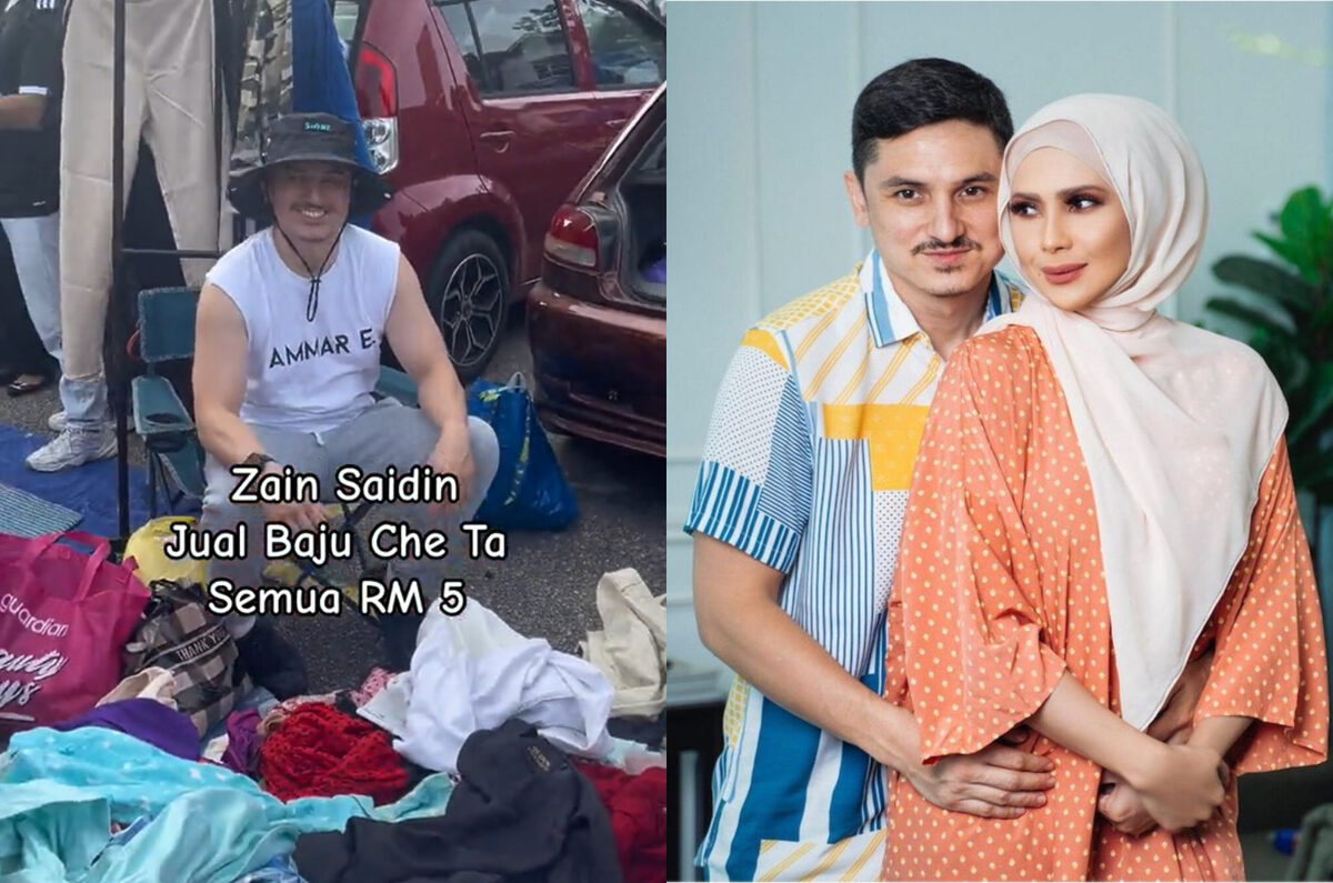 Hanya Serendah RM5, Zain Saidin Jual Baju Che Ta Di Car Boot Sale Curi Tumpuan Netizen
