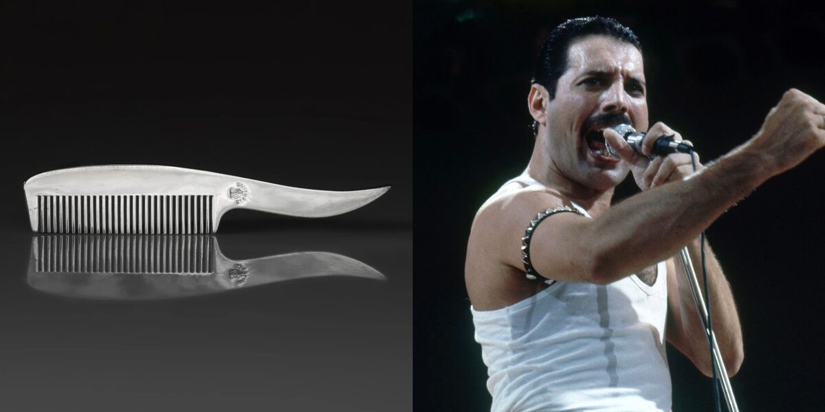 Sikat Misai Milik Freddie Mercury Berjaya Dilelong Pada Harga Hampir RM1 Juta