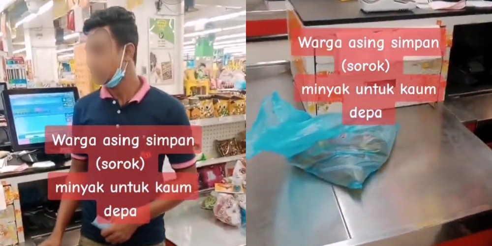 Tular Video Pekerja Asing Sorok Minyak Paket Daripada Orang Awam Undang Kemarahan Netizen