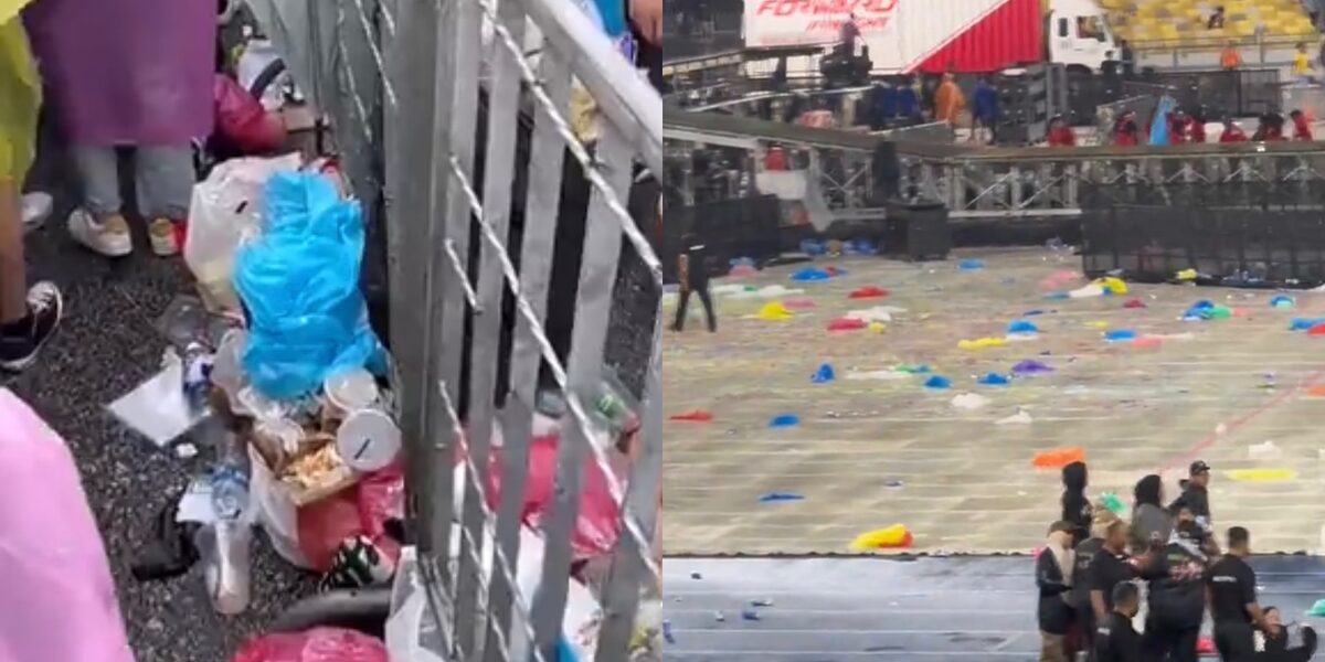 ‘Ingatkan Dekat Luar Negara Tadi’ - Netizen Kritik Tindakan Penonton Coldplay Yang Buang Sampah Merata-Rata