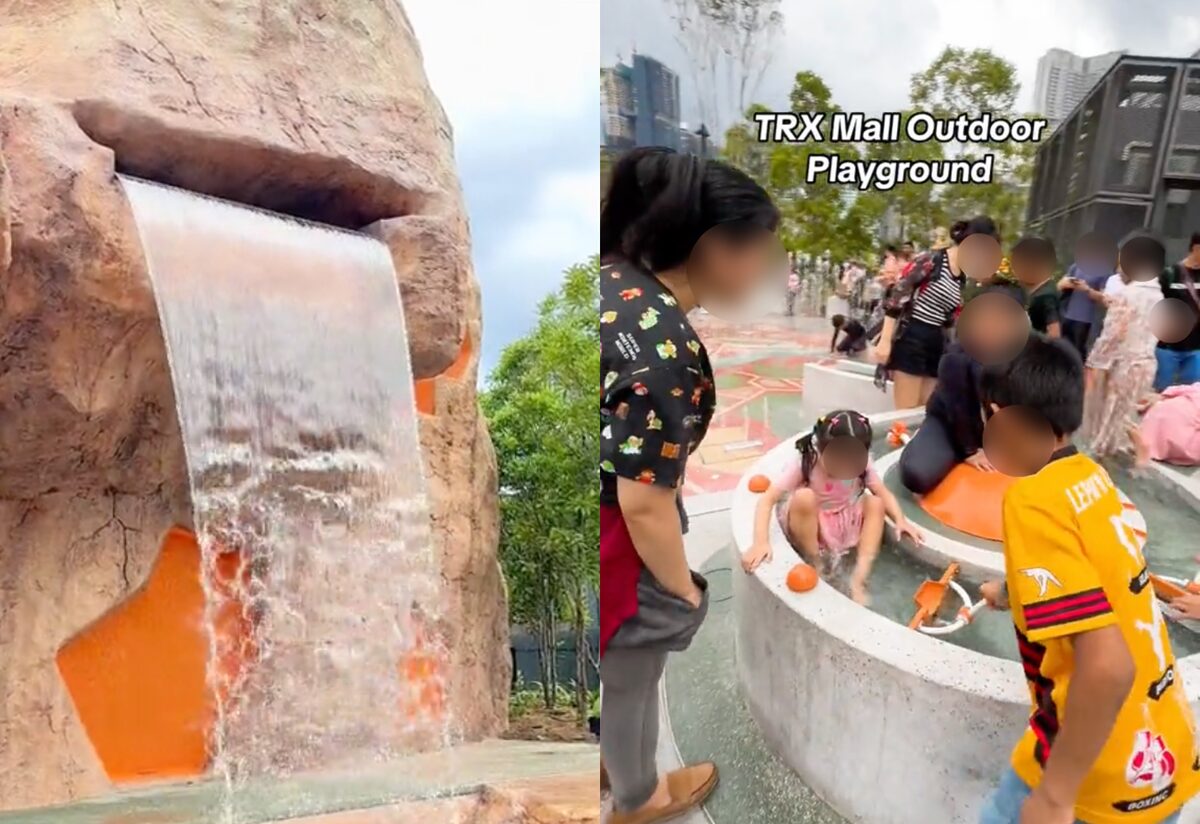 Baru Sahaja Dibuka, TRX Outdoor Playground Jadi Serbuan Kanak-Kanak ...