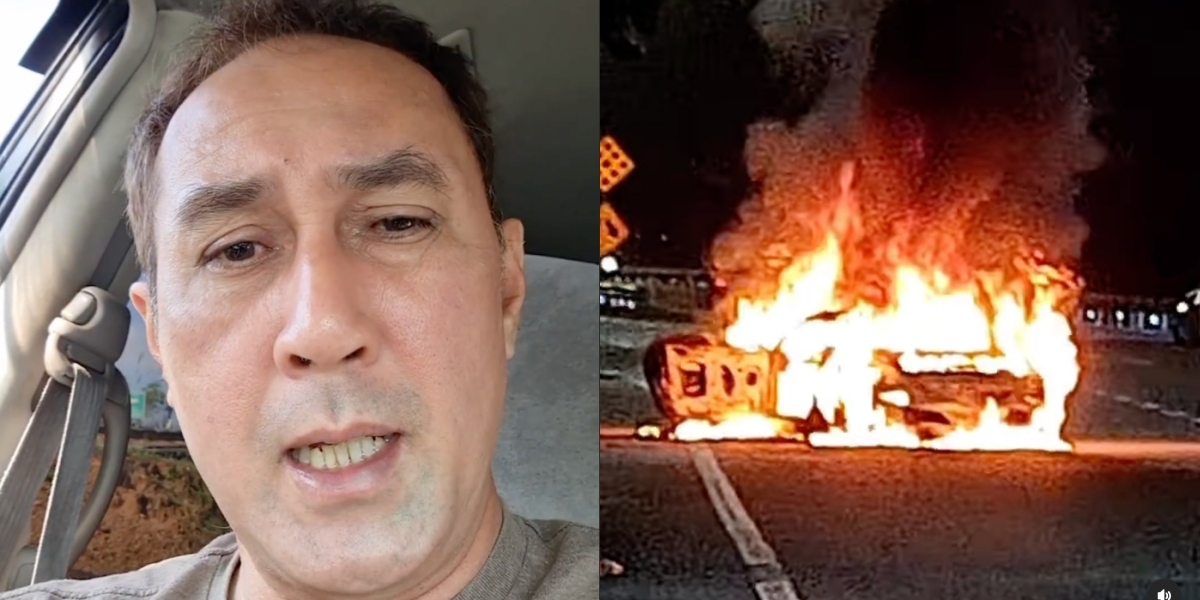Roy Azman bersyukur dirinya dan keluarga terselamat dalam insiden kereta terbakar
