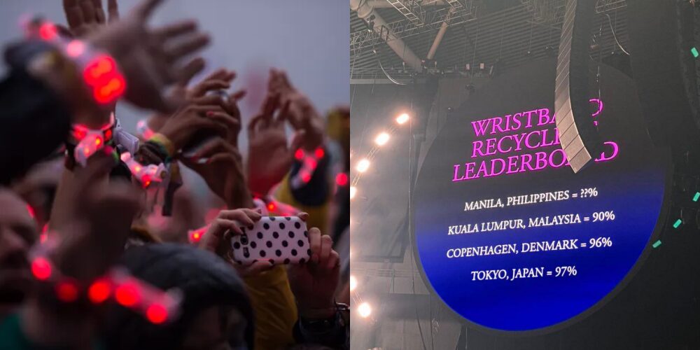 Rasmi! 90% Peminat Coldplay Di Malaysia Pulangkan Gelang Tangan