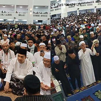 'Sejak Penubuhan, Ini Kali Pertama' - Jemaah Cecah 12,000, Solat Subuh Terpaksa Buat Dua Sesi