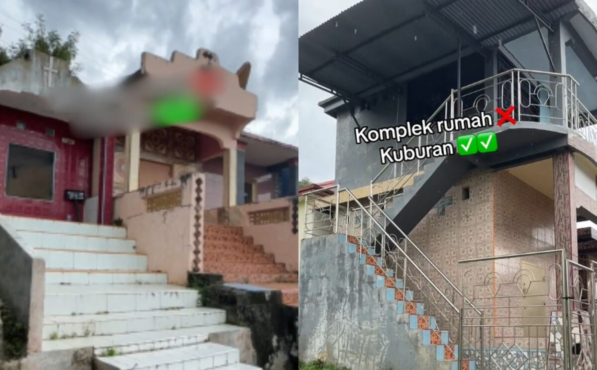 Disangka Perumahan, Netizen Terkejut Rupanya 'Kediaman' Khas Ini Untuk Si Mati
