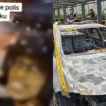 Lelaki Bakar Kereta Polis Bantuan Demi Raih 'View' Tinggi Di TikTok