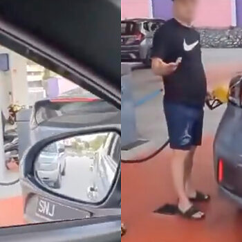 'Claim' Dirinya Orang Malaysia, Pemilik Kereta Singapura Kena 'Sound' Isi RON95