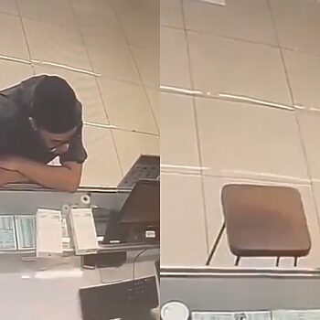 'Beraya Dalam Lokap Nanti' – Lelaki Berkopiah Dirakam Curi 2 Buah iPhone