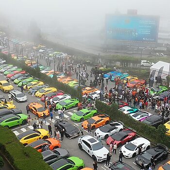 168 Pemilik Lamborghini Malaysia Berjaya Pecah 'Rekod Dunia' Di Genting Highlands 2 168 Pemilik Lamborghini Malaysia Berjaya Pecah 'Rekod Dunia' Di Genting Highlands
