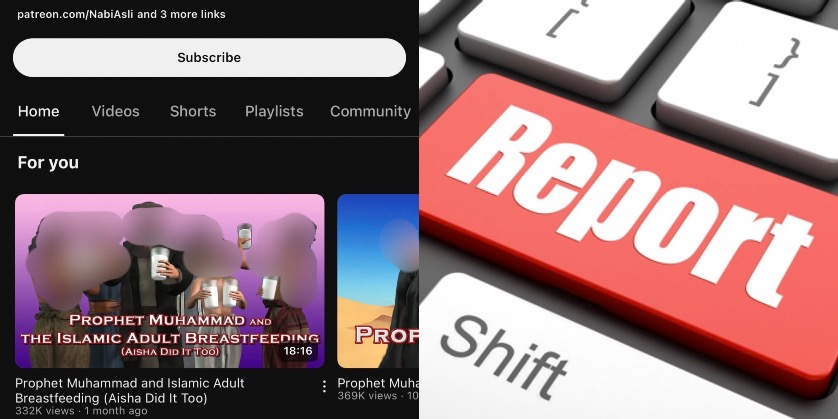 Tular Animasi Hina Nabi Muhammad Di YouTube, Netizen Gesa Report Beramai-Ramai