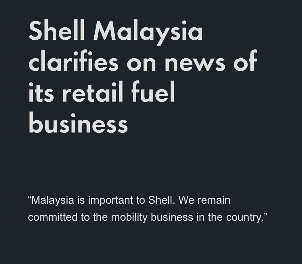 Mahu Shell Didakwa Mahu Jual Operasi Di Malaysia Kepada Aramco, Ini Penjelasan ...