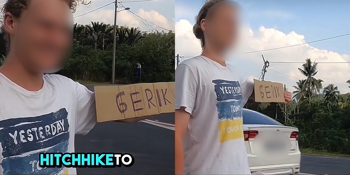 Geng Backpacker Mat Saleh Nak Tumpang Kereta Secara Percuma Pergi Gerik Diperli Netizen