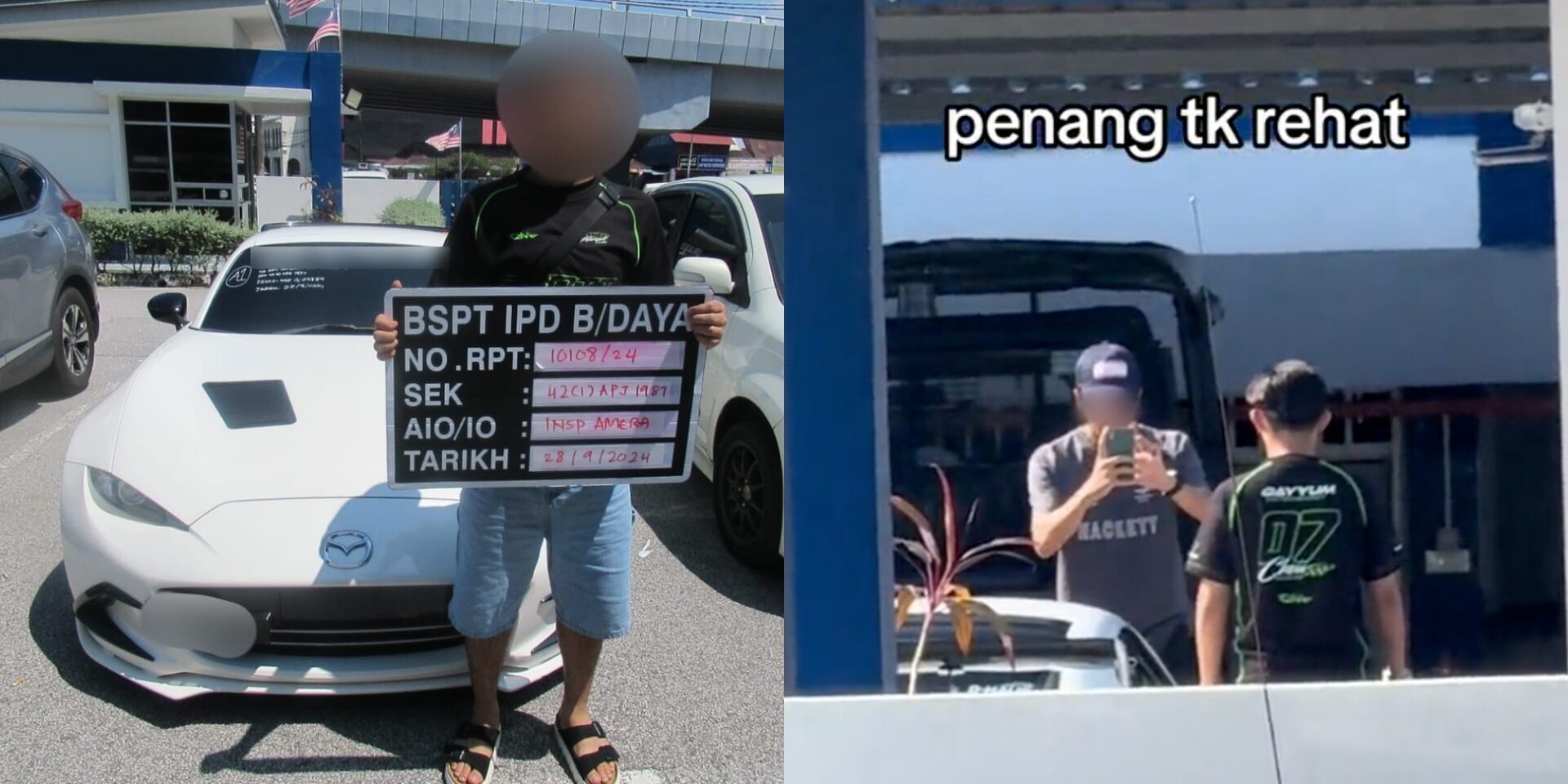 Buat Aksi 'Drift' Semasa Polis Buat Operasi, Influencer TikTok Direman 2 Hari