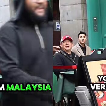 YouTuber Terharu Pelancong Malaysia Sanggup Belanja Makanan Dalam Video ‘Social Experiment’