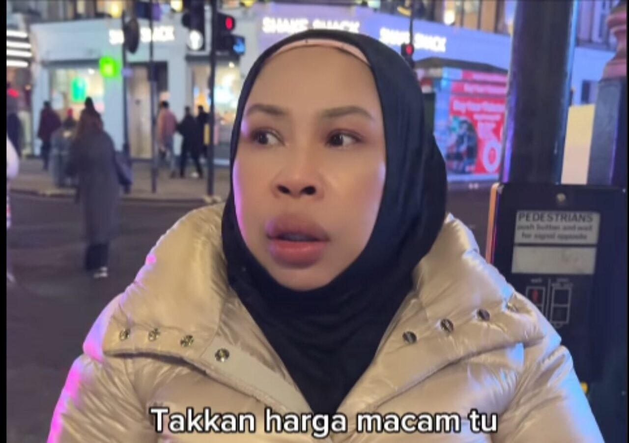 Vida Kecewa Kena 'Scam' Naik Beca RM1,300 Di London