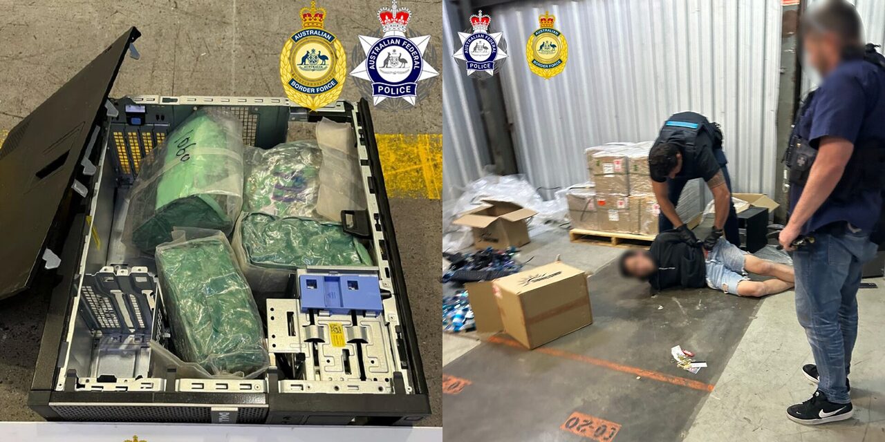 Selit 100KG Dadah Celah PC, Warga Malaysia Dicekup Polis Australia