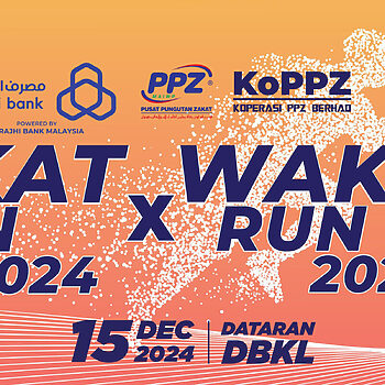 Zakat & Wakaf Run 2024 Tawar Hadiah Istimewa Motosikal, Telefon Bimbit
