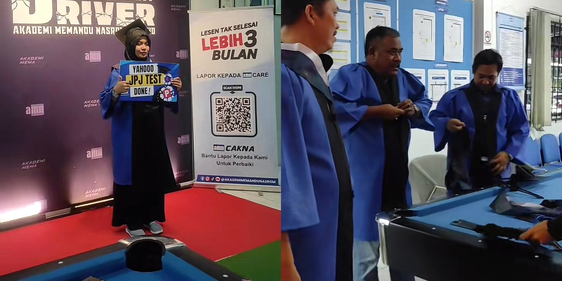 ‘Nak Macam Ni Juga’ - Netizen Teruja Lihat Sambutan Majlis ‘Graduasi’ Untuk Pelajar Berjaya Ujian Memandu JPJ