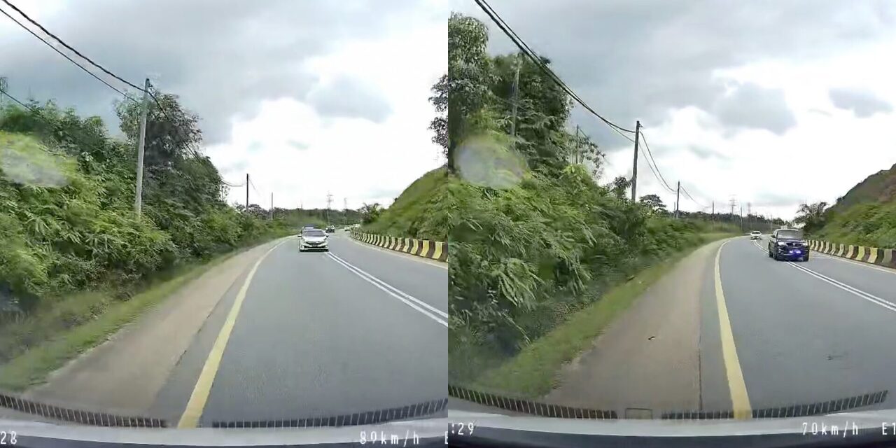 Konvoi VIP Makan Jalan, Potong 'Double Line'
