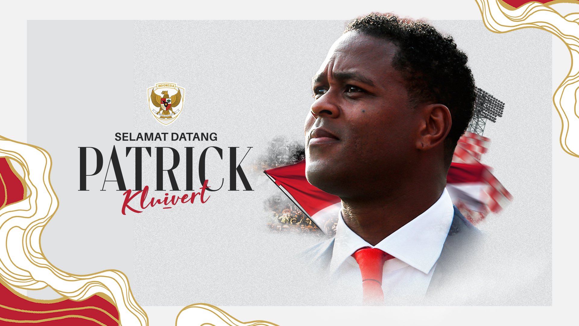 RASMI: Patrick Kluivert Jadi Ketua Jurulatih Baharu Indonesia