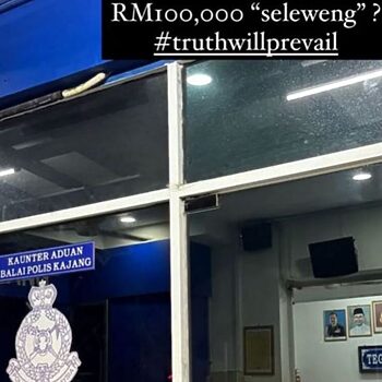 Isteri along cham report polis