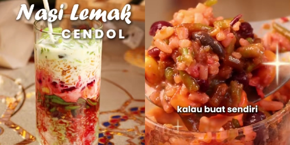 nasi lemak cendol