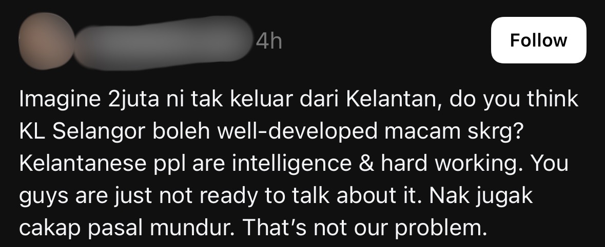 Wanita Dakwa Tanpa Migrasi Rakyat Kelantan, Kuala Lumpur Tidak Akan Sebegini Maju? 2 Kelantan