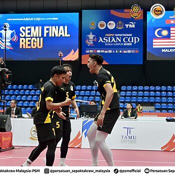 Sepaktakraw Piala Asia 2025: Malaysia Atasi Thailand Untuk Juarai Acara Regu
