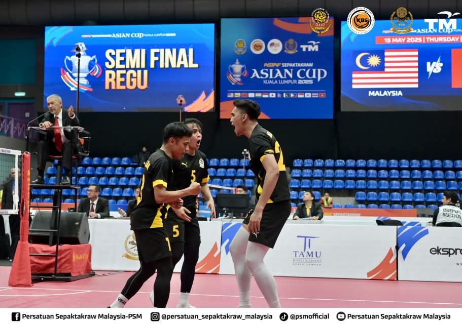 Sepaktakraw Piala Asia 2025: Malaysia Atasi Thailand Untuk Juarai Acara Regu