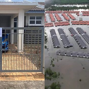 Rumah Teres Cantik Dilelong RM73,000 Di Kelantan Ini Susah Laku Kerana Risiko Banjir