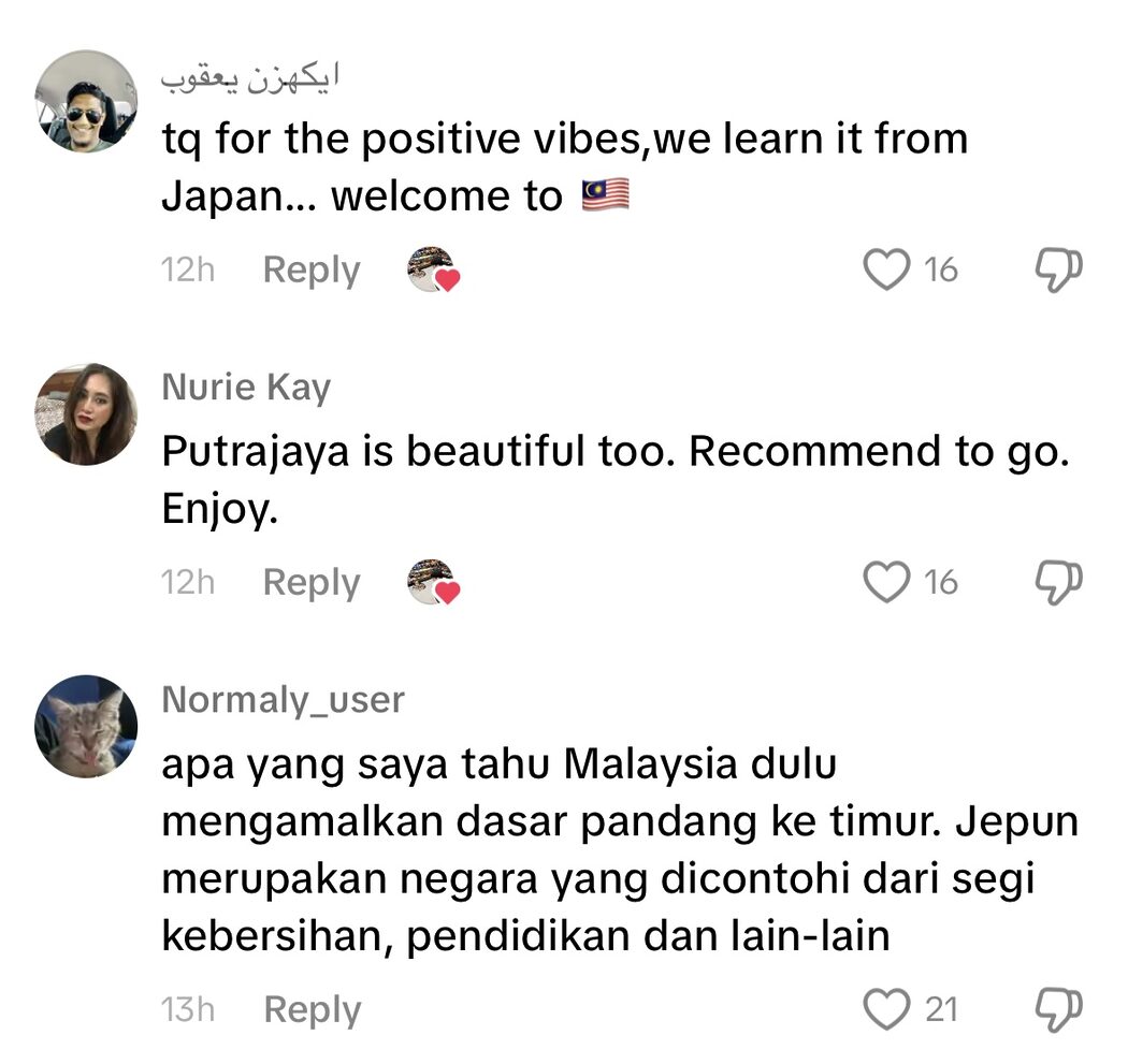 Pelancong Jepun Puji Malaysia Sebagai Negara Yang Bersih 2 Bersih
