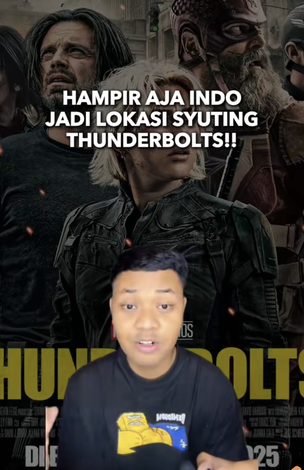Thunderbolt hampir shooting di Indonesia