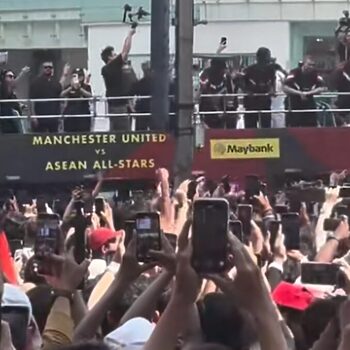 perarakan manchester united