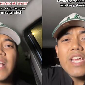 Lelaki Bengang Kanak Kanak Menangis Dalam Feri Kecam Balik Netizen
