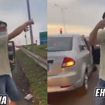 Netizen Geli Hati Tengok 2 Pemandu Berbangsa Cina Bergaduh Dalam Bahasa Kebangsaan