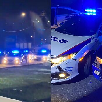 Pasangan Kekasih Lari Daripada 14 MPV Polis Sejauh 96 Kilometer