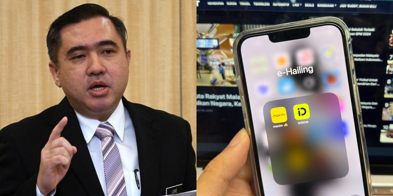 Anthony Loke Arah InDrive, Maxim Berhenti Operasi 24 Julai Ini